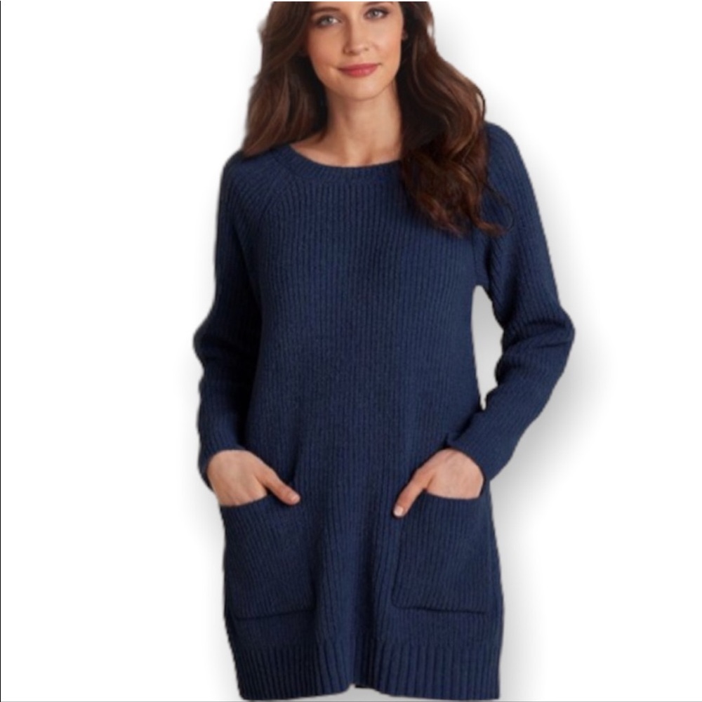 Soft Surroundings Navy Blue Tunic